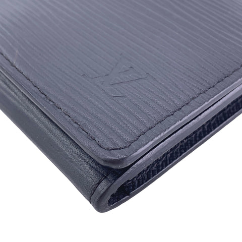 【中古】 LOUIS VUITTON ルイ・ヴィトン クレジットカードケース アンヴェロップ・カルトドゥヴィジット エピ ノワール 23032913 NT 【中古】 LOUIS VUITTON ルイ・ヴィトン クレジットカードケース アンヴェロップ・カルトドゥヴィジット エピ ノワール 23032913 NT