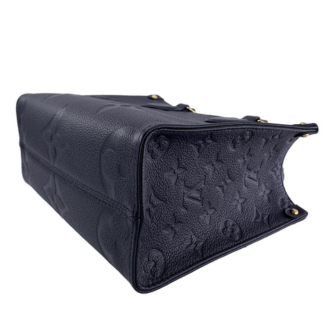 【中古】 LOUIS VUITTON ルイ・ヴィトン オンザゴーPM M45653 ハンドバッグ ショルダーバッグ アンプラント ノワール 23033350 RD 【中古】 LOUIS VUITTON ルイ・ヴィトン オンザゴーPM M45653 ハンドバッグ ショルダーバッグ アンプラント ノワール 23033350 RD