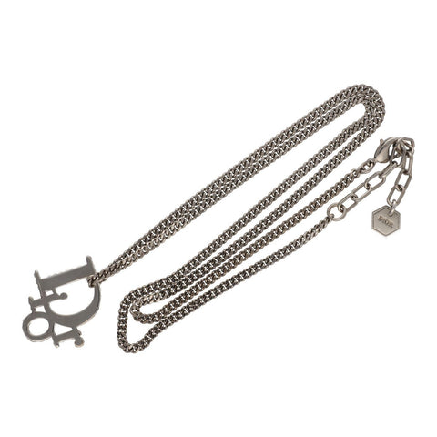 【中古】 DIOR ディオール ペンダントネックレス N1284HOMMT_D000 ラインストーン シルバー 23038206DS 【中古】 DIOR ディオール ペンダントネックレス N1284HOMMT_D000 ラインストーン シルバー 23038206DS