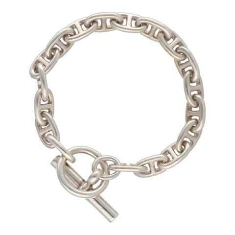 【中古】 HERMES エルメス シェーヌダンクル PM ブレスレット 18コマ Ag925 シルバー アクセサリー 18LINK 18リンク 23038698 RS 【中古】 HERMES エルメス シェーヌダンクル PM ブレスレット 18コマ Ag925 シルバー アクセサリー 18LINK 18リンク 23038698 RS
