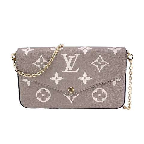 【中古】 LOUIS VUITTON ルイ・ヴィトン ショルダーバッグ モノグラム・アンプラント M82610 ポシェット・フェリシー トゥルトレールクレーム 23039610 AK 【中古】 LOUIS VUITTON ルイ・ヴィトン ショルダーバッグ モノグラム・アンプラント M82610 ポシェット・フェリシー トゥルトレールクレーム 23039610 AK