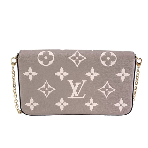 【中古】 LOUIS VUITTON ルイ・ヴィトン ショルダーバッグ モノグラム・アンプラント M82610 ポシェット・フェリシー トゥルトレールクレーム 23039610 AK 【中古】 LOUIS VUITTON ルイ・ヴィトン ショルダーバッグ モノグラム・アンプラント M82610 ポシェット・フェリシー トゥルトレールクレーム 23039610 AK