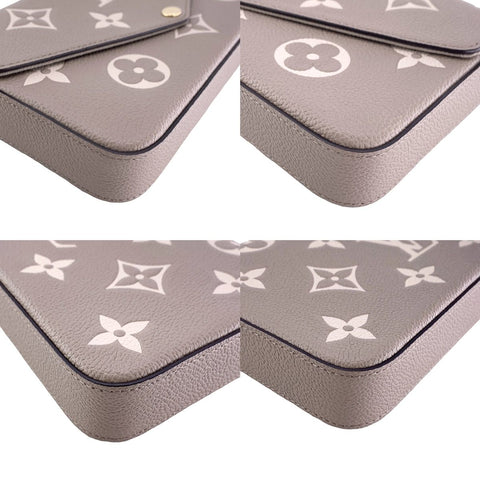 【中古】 LOUIS VUITTON ルイ・ヴィトン ショルダーバッグ モノグラム・アンプラント M82610 ポシェット・フェリシー トゥルトレールクレーム 23039610 AK 【中古】 LOUIS VUITTON ルイ・ヴィトン ショルダーバッグ モノグラム・アンプラント M82610 ポシェット・フェリシー トゥルトレールクレーム 23039610 AK