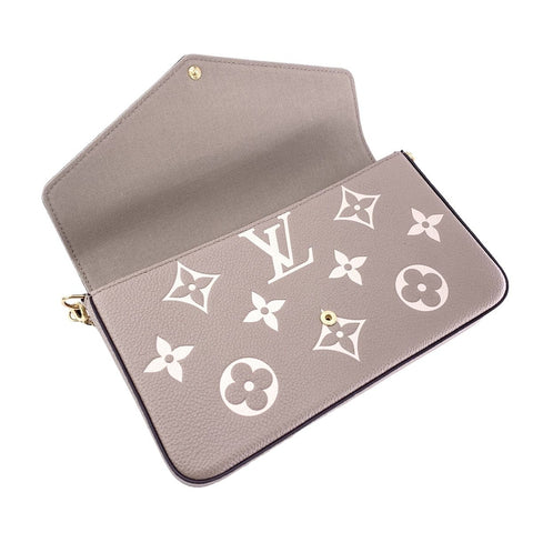 【中古】 LOUIS VUITTON ルイ・ヴィトン ショルダーバッグ モノグラム・アンプラント M82610 ポシェット・フェリシー トゥルトレールクレーム 23039610 AK 【中古】 LOUIS VUITTON ルイ・ヴィトン ショルダーバッグ モノグラム・アンプラント M82610 ポシェット・フェリシー トゥルトレールクレーム 23039610 AK