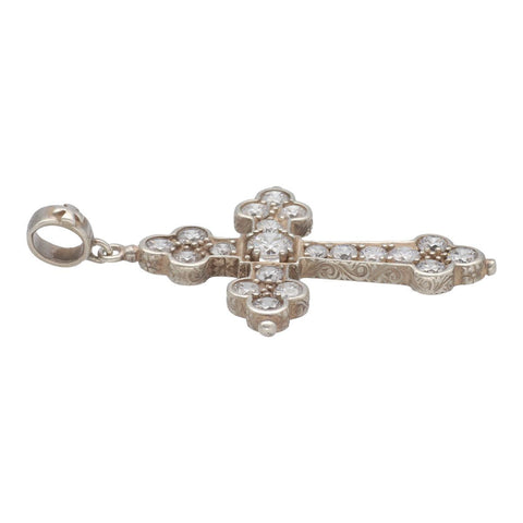 【中古】 Loree Rodkin ローリーロドキン ゴシッククロス XL ジャイアント ジルコニア シルバー アクセサリー ペンダント ネックレス メンズ レディース 23043150 AO 【中古】 Loree Rodkin ローリーロドキン ゴシッククロス XL ジャイアント ジルコニア シルバー アクセサリー ペンダント ネックレス メンズ レディース 23043150 AO