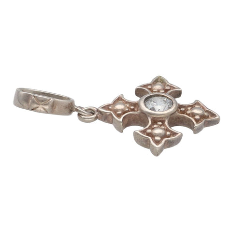 【中古】 Loree Rodkin ローリーロドキン ファンシークロス ペンダント 925 シルバー ジルコニア ネックレス トップ チャーム 23043151 RS 【中古】 Loree Rodkin ローリーロドキン ファンシークロス ペンダント 925 シルバー ジルコニア ネックレス トップ チャーム 23043151 RS
