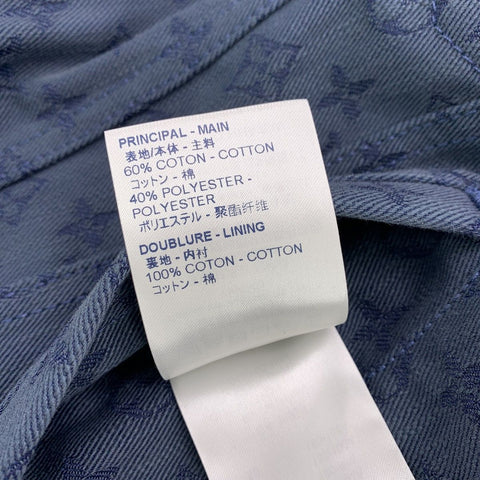 【中古】 LOUIS VUITTON ルイ・ヴィトン モノグラム デニムジャケット 46 RM192M QJQ HHA20W インディゴ ブルー 総柄 LV Gジャン アウター ブルゾン 23043183 RS 【中古】 LOUIS VUITTON ルイ・ヴィトン モノグラム デニムジャケット 46 RM192M QJQ HHA20W インディゴ ブルー 総柄 LV Gジャン アウター ブルゾン 23043183 RS