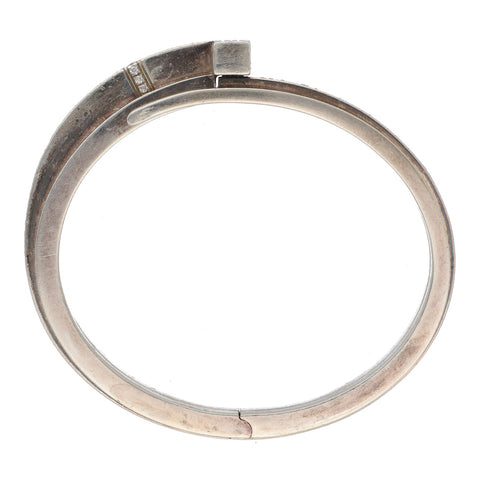 【中古】 TIFFANY ティファニー Tスクエアラップブレスレット バングル シルバー アクセサリー ダイヤモンド SV925 ジュエリー22046567 AO 【中古】 TIFFANY ティファニー Tスクエアラップブレスレット バングル シルバー アクセサリー ダイヤモンド SV925 ジュエリー22046567 AO