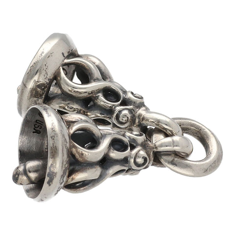 【中古】 LONE-ONES ロンワンズ 2 インフィニックスベル S ペンダント ネックレス シルバー アクセサリー ジュエリー 18027814 AO