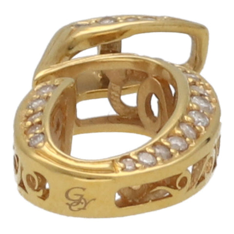 【中古】ゆきざき NOMBRE ノンブル ナンバーペンダントトップ【5】Sサイズ Y.NOMBRE.12.6.5.S K18YG イエローゴールド ダイヤモンド 数字 ネックレス ペンダント チャーム 20025676 RS