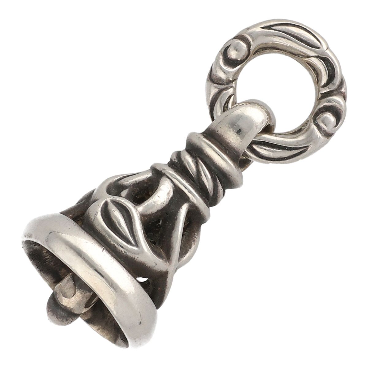 【中古】 LONE-ONES ロンワンズ クレーンベル スモール Sサイズ ペンダント ネックレス シルバー アクセサリー メンズ レディース 21005710 AO