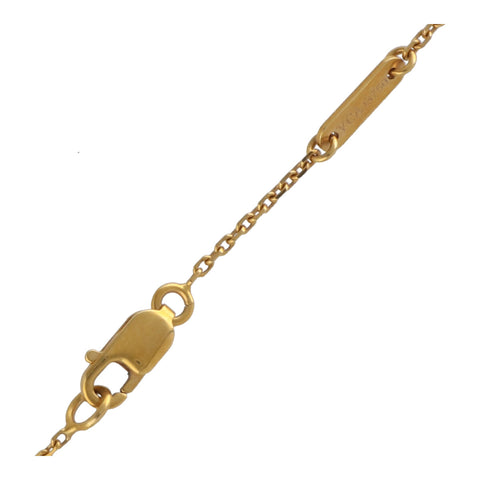 【中古】 Van Cleef and Arpels ヴァンクリーフ&アーペル スウィート アルハンブラ ペンダント VCARF69100 K18YG マザー オブ パール イエローゴールド シェル ネックレス 21028864 RS