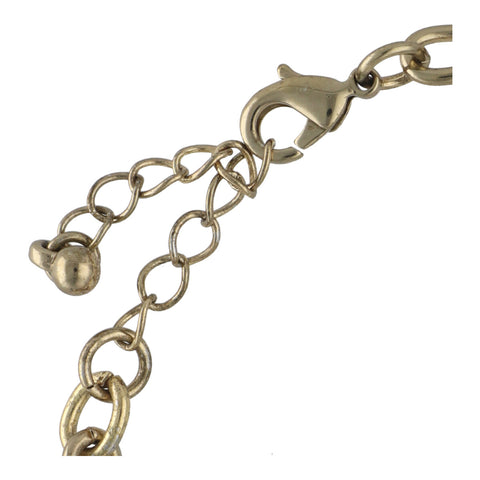【中古】 Saint Laurent サンローラン 香水ボトル ロゴ チェーン ブレスレット ゴールド YSL パフューム モチーフ アイコン 21038917 RS