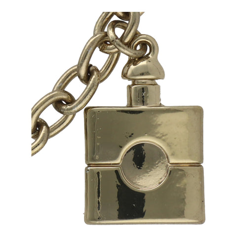 【中古】 Saint Laurent サンローラン 香水ボトル ロゴ チェーン ブレスレット ゴールド YSL パフューム モチーフ アイコン 21038917 RS