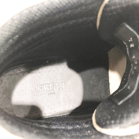 【中古】 Fendi フェンディ 7E 1336 ズッカ柄 ハイカットスニーカー  21046582 YM