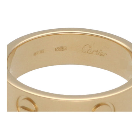 【中古】 Cartier カルティエ LOVE リング B4084661 K18 YG ゴールド ＃61 指輪 22001787DS