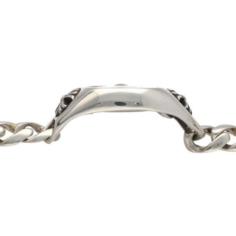 【中古】 CHROME HEARTS クロムハーツ ウォッチケース メンズ腕時計   クロムハーツ/CHROME HEARTS ウオツチケース シルバー チユードル チユーダー ロレツクス アンテイーク 腕時計 バラ ヴインテージ Wネーム メンズ 1クリツプ クラシツクチエーン 歌舞伎屋 【中古】  22008801AO  22008801