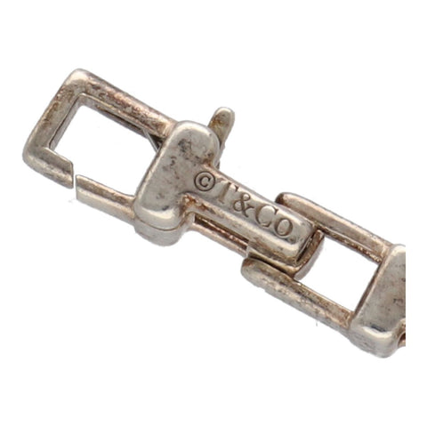 【中古】 Tiffany ＆ Co. ティファニー Tチェーン ネックレス Ag925 シルバー 20inch Tナロー ネックレス 22014427 RS
