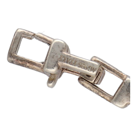【中古】 Tiffany ＆ Co. ティファニー Tチェーン ネックレス Ag925 シルバー 20inch Tナロー ネックレス 22014427 RS