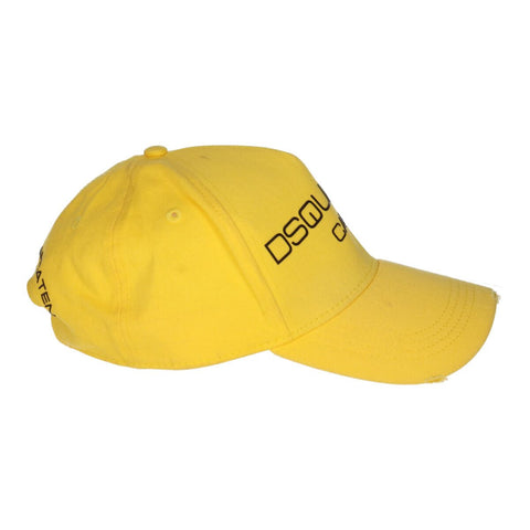 【中古】 DSQUARED２ ディースクエアード  キャップ   D2 ロゴ キャップ S82BC0270 イエロー 黄色 帽子 22020115 RS