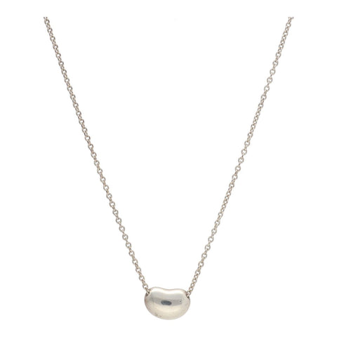 【中古】 Tiffany ＆ Co. ティファニー ビーン デザイン ペンダント 9ｍｍ 60020370 SV925 シルバー ネックレス 22023315DS