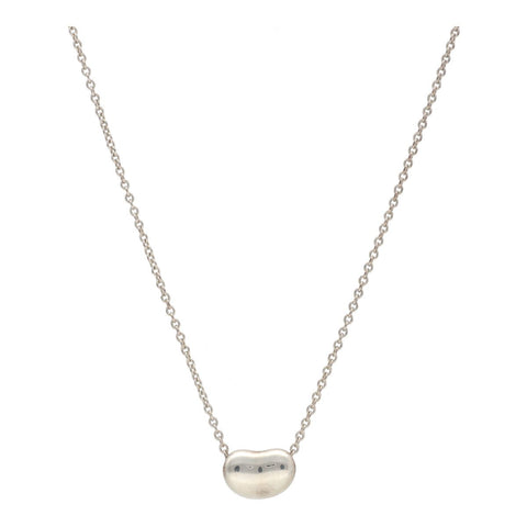 【中古】 Tiffany ＆ Co. ティファニー ビーン デザイン ペンダント 9ｍｍ 60020370 SV925 シルバー ネックレス 22023315DS