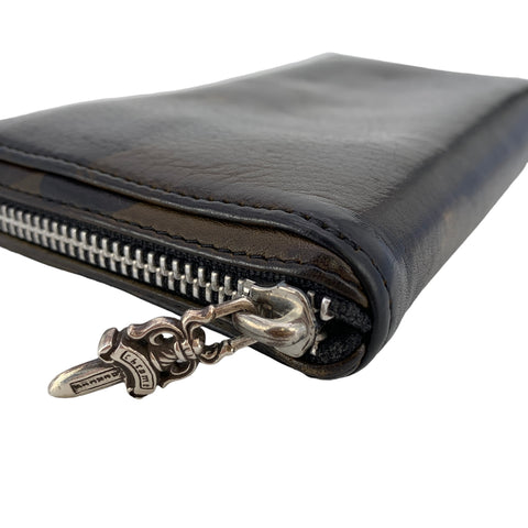 【中古】 CHROME HEARTS クロムハーツ メンズ 長財布 REC F ZIP #2 カモフラージュ 3クロスパッチ 22032609 MK