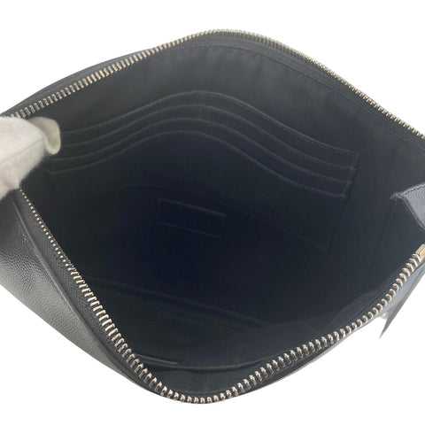 【中古】 Saint Laurent サンローラン  クラッチバッグ・セカンドバッグ   タブレツトスリーブ ブリーフケース 黒 397294 22040252 AS