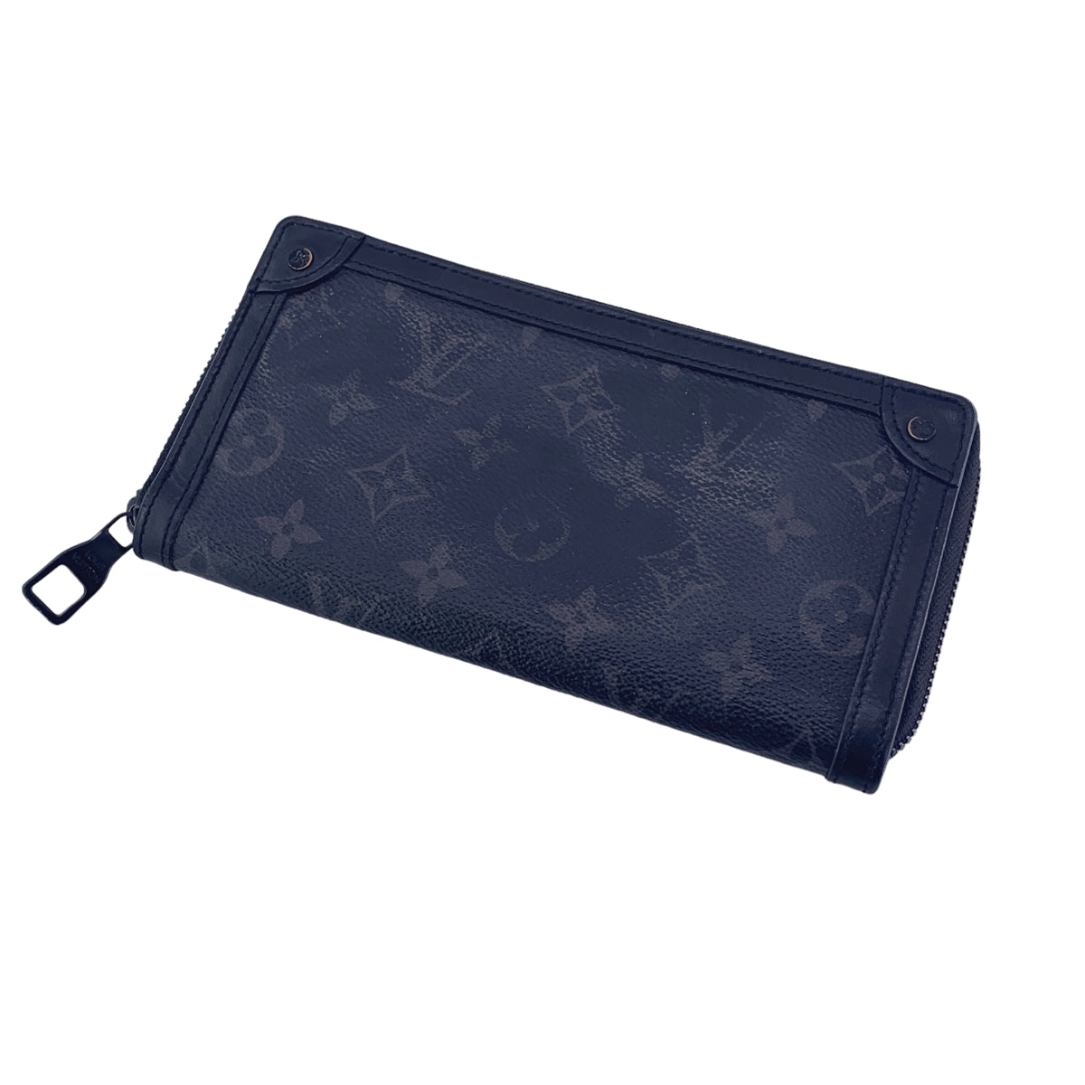 【中古】 LOUIS VUITTON ルイ・ヴィトン  メンズ財布   トランク・ジッピーウォレット モノグラム・エクリプス 22047563 NT