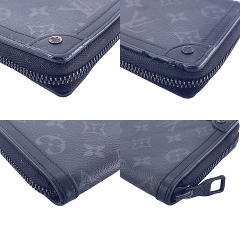 【中古】 LOUIS VUITTON ルイ・ヴィトン  メンズ財布   トランク・ジッピーウォレット モノグラム・エクリプス 22047563 NT
