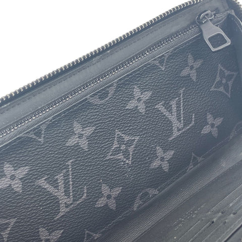 【中古】 LOUIS VUITTON ルイ・ヴィトン  メンズ財布   トランク・ジッピーウォレット モノグラム・エクリプス 22047563 NT