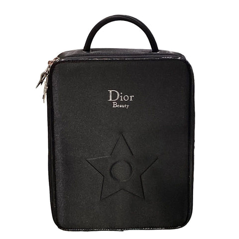 【中古】 Christian Dior クリスチャン・ディオール バニティ メイクボックス 化粧ポーチ ノベルティ 黒 レディース 23000950 AS