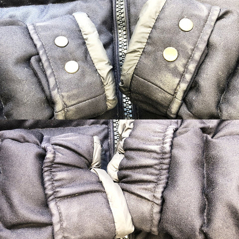 【中古】 MONCLER モンクレール モンジュネーブル ダウンジャケット B20914033805 ネイビー サイズ:2 アウター メンズ 23002161 DS