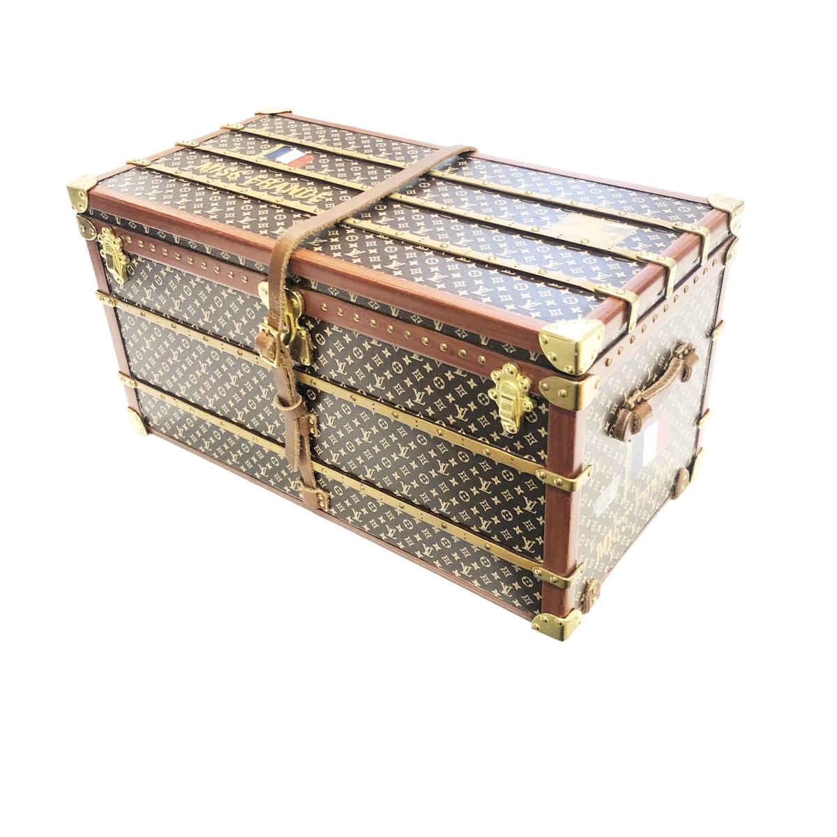 【中古】 LOUIS VUITTON ルイ・ヴィトン  置物  M99408 ペーパーウェイト トランク ノベルティ 23007527 YM