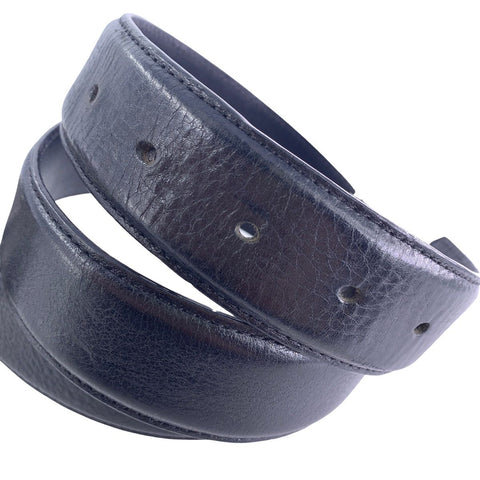 【中古】 CHROME HEARTS クロムハーツ メンズベルト クラシックオーバル クロスバックルベルト 32インチ 全長 約100cm シルバー ブラック 23010669 MY