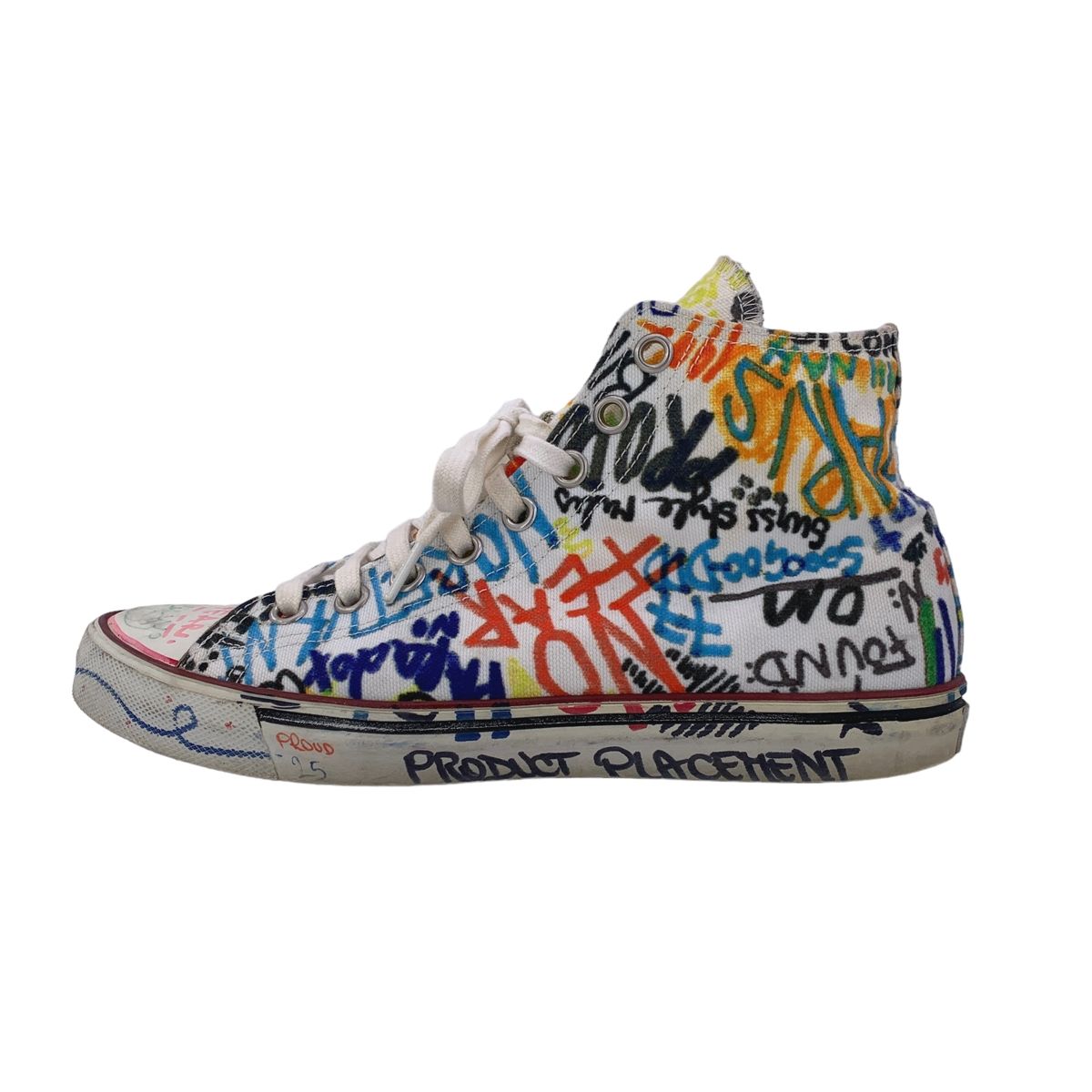 【中古】 VETEMENTS ヴェトモン グラフィティ ハイカット スニーカー Graffiti High Cut Sneaker BOON THE SHOP限定 23010755 AO