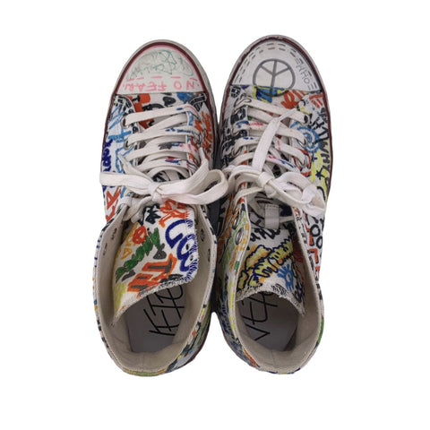 【中古】 VETEMENTS ヴェトモン グラフィティ ハイカット スニーカー Graffiti High Cut Sneaker BOON THE SHOP限定 23010755 AO