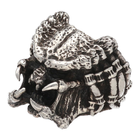 【中古】 CRAZY PIG クレイジーピッグ プレデターリング PREDATOR 映画 ムービー シルバー アクセサリー 指輪 23017534 AO