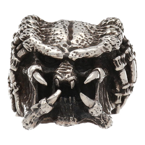 【中古】 CRAZY PIG クレイジーピッグ プレデターリング PREDATOR 映画 ムービー シルバー アクセサリー 指輪 23017534 AO