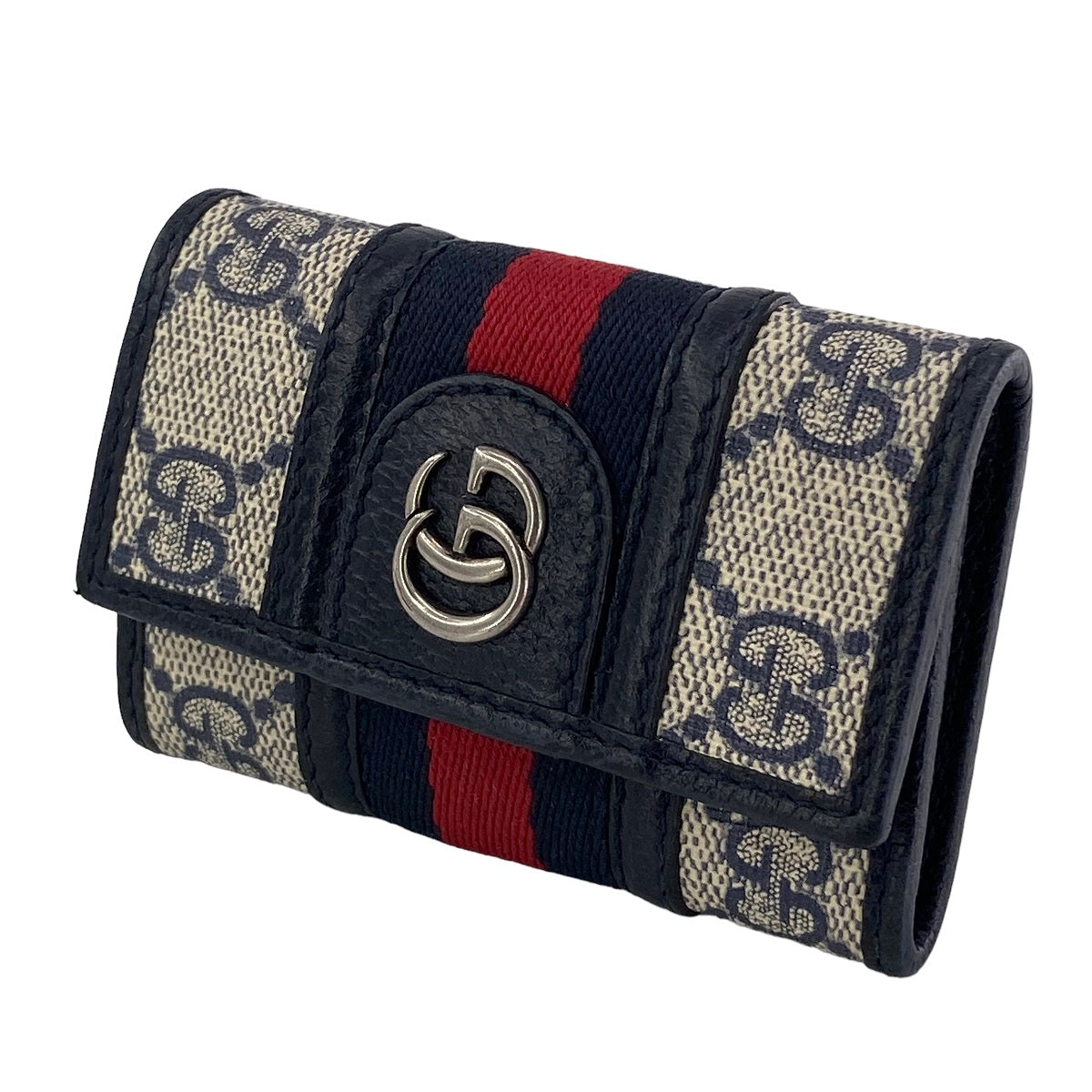 【中古】 GUCCI グッチ オフィディア GG ６連キーケース 603732 23017971 AS