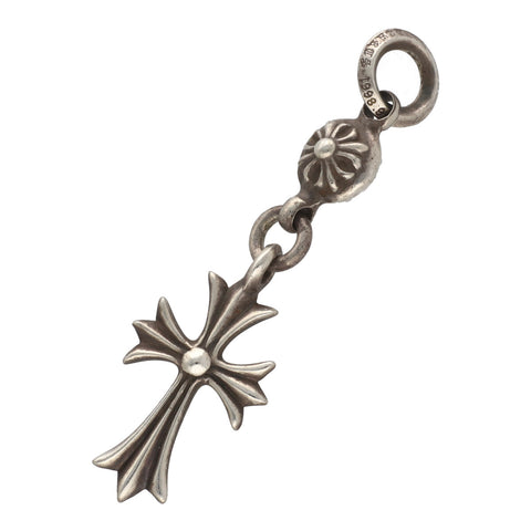 【中古】 CHROME HEARTS クロムハーツ 1ボールタイニーCHクロスチャーム SV925 シルバー ネックレス ペンダント トップ チャーム 23018635 RS