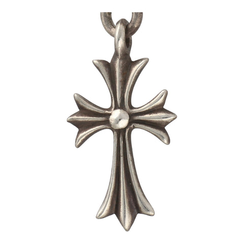 【中古】 CHROME HEARTS クロムハーツ 1ボールタイニーCHクロスチャーム SV925 シルバー ネックレス ペンダント トップ チャーム 23018635 RS