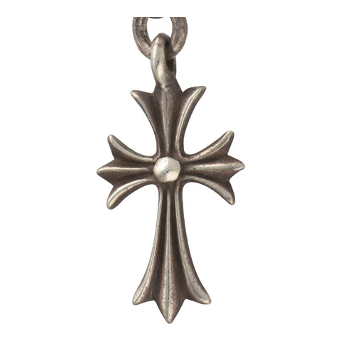 【中古】 CHROME HEARTS クロムハーツ 1ボールタイニーCHクロスチャーム SV925 シルバー ネックレス ペンダント トップ チャーム 23018635 RS