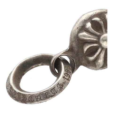 【中古】 CHROME HEARTS クロムハーツ 1ボールタイニーCHクロスチャーム SV925 シルバー ネックレス ペンダント トップ チャーム 23018635 RS