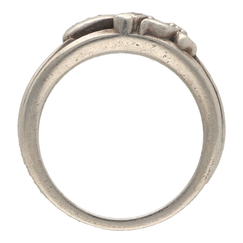 【中古】 CHROME HEARTS クロムハーツ ベイビー クラシック ダガー リング 13号 SV925 ダイヤモンド シルバー 指輪 23018941 RS