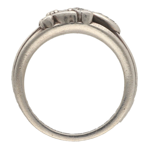 【中古】 CHROME HEARTS クロムハーツ ベイビー クラシック ダガー リング 13号 SV925 ダイヤモンド シルバー 指輪 23018941 RS