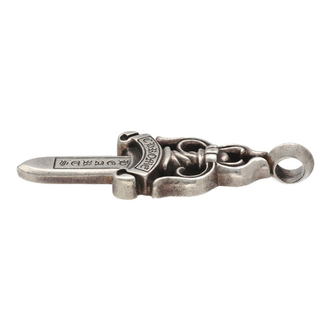 【中古】 CHROME HEARTS クロムハーツ ラージダガー SV925 シルバー オールド 旧型 ネックレス ペンダント トップ チャーム 23019522 RS