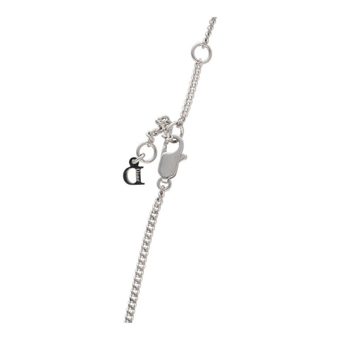 【中古】Dior ディオール バタフライ モチーフ ネックレス シルバー ペンダント アクセサリー 23019900DS