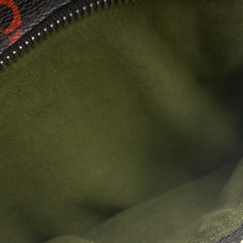 【中古】 LOUIS VUITTON ルイ・ヴィトン ポシェット・メティス MM M41462 モノグラム・アンフラルージュ ブラック レッド ショルダーバッグ ハンドバッグ セカンドバッグ 2WAY 23022567 RS