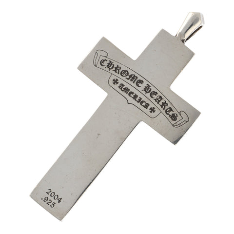 【中古】 CHROME HEARTS クロムハーツ マルチフレームドクロス SV925 シルバー ネックレス ペンダント トップ チャーム 23024090 RS